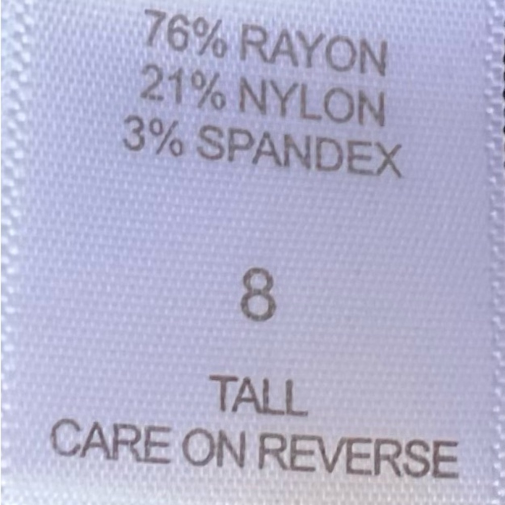 New York & Company Black and White Textured Cropped Pants - Picture 3 of 11
